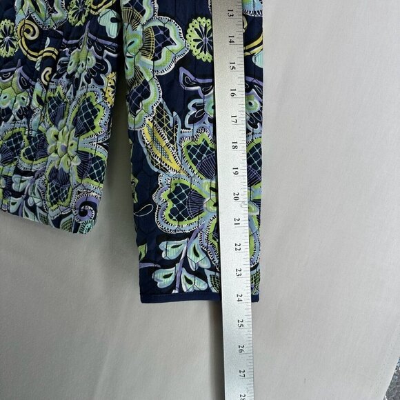 Requirements Jacket Womens Sz M Quilted Fully Lined Full Zip Floral Multicolor - Picture 11 of 11